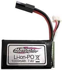 7.4V 1000mAh laetav Lipo aku 1/16 XLH 9130 9136 9137 RC 4WD Rocker Crawler veoauto jaoks. hind ja info | Nutiseadmed ja aksessuaarid | kaup24.ee