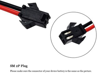 Перезаряжаемый Ni-MH аккумулятор, 1 шт. 6V AA батарея, батареи высокой емкости 2400 мАч, SM 2P RC лодка RC разъем шины + USB кабель цена и информация | Смарттехника и аксессуары | kaup24.ee