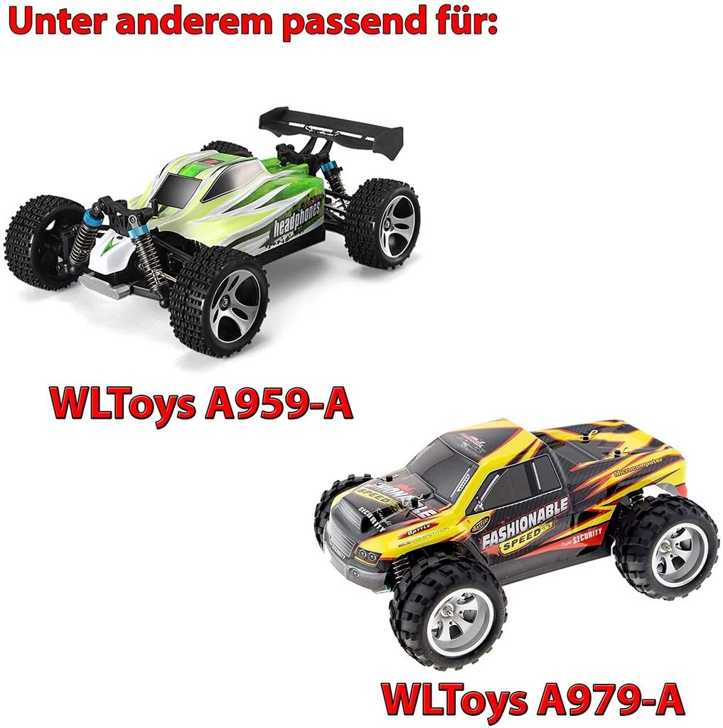 1 tk laetav Lipo aku (6.4V 750mAh) auto jaoks A959-A A969-A A979-A A979-A K929-A RC Truck 16500 hind ja info | Nutiseadmed ja aksessuaarid | kaup24.ee