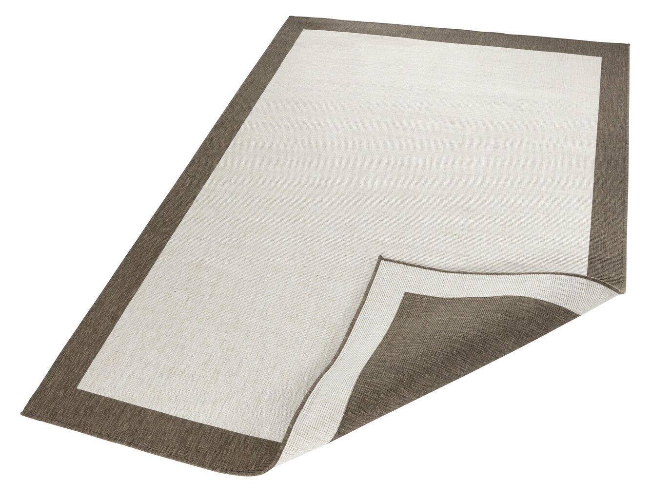 Vaip NORTHRUGS Twin Panama Brown Cream, 120x170 cm цена и информация | Vaibad | kaup24.ee