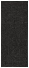 Vaip NORTHRUGS Twin Miami Black, 80x350 cm hind ja info | Vaibad | kaup24.ee