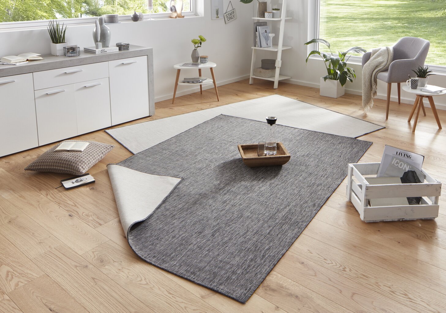 Vaip NORTHRUGS Twin Miami Grey, 80x350 m hind ja info | Vaibad | kaup24.ee