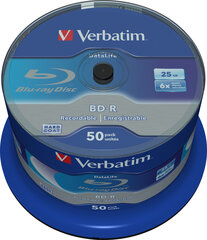 Verbatim BD-R 43838 цена и информация | Виниловые пластинки, CD, DVD | kaup24.ee