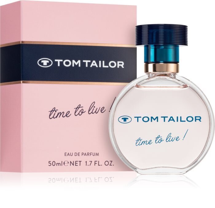 Parfüümvesi Tom Tailor Time to live! EDP naistele, 50 ml цена и информация | Naiste parfüümid | kaup24.ee