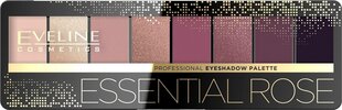 Lauvärvide komplekt Eveline Eveline Eyeshadow Professional Palette 05 Essential Rose (8) 9.6g hind ja info | Ripsmetušid, lauvärvid, silmapliiatsid, seerumid | kaup24.ee