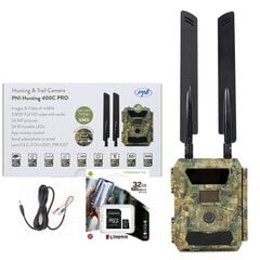 Looduskaamera 4G 24mp PNI Hunting 400C PRO цена и информация | Охотничьи принадлежности | kaup24.ee