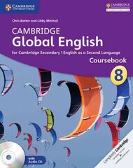 Cambridge Global English Stage 8 Coursebook with Audio CD: for Cambridge Secondary 1 English as a Second Language New edition, Stage 8 цена и информация | Пособия по изучению иностранных языков | kaup24.ee