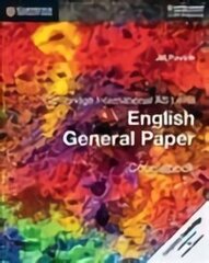 Cambridge International AS Level English General Paper Coursebook New edition цена и информация | Пособия по изучению иностранных языков | kaup24.ee