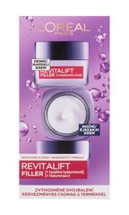 Näokreemide komplekt L'Oréal Paris Revitalift filler: päevakreem, 50 ml + öökreem, 50 ml цена и информация | Кремы для лица | kaup24.ee