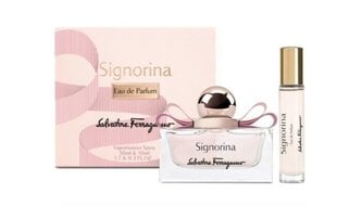 Parfüümvesi Salvatore Ferragamo Signorina EDP naistele 50+10 ml hind ja info | Naiste parfüümid | kaup24.ee