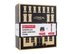 Näonahahoolduskomplekt L'Oréal Paris Revitalift: Revitalift Laser X3 päevakreem, 50 ml + Revitalift Laser X3 silmakreem, 15 ml цена и информация | Кремы для лица | kaup24.ee