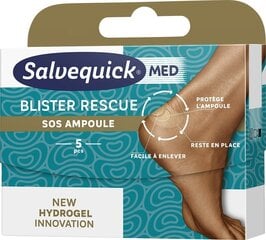 Пластыри для мозолей стоп Salvequick Blister Rescue 360 Protective Care, 5 шт. цена и информация | Аптечки | kaup24.ee