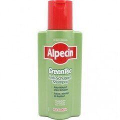 Šampoon Alpecin Shampoo Green Tec kofeiiniga, 250 ml hind ja info | Šampoonid | kaup24.ee