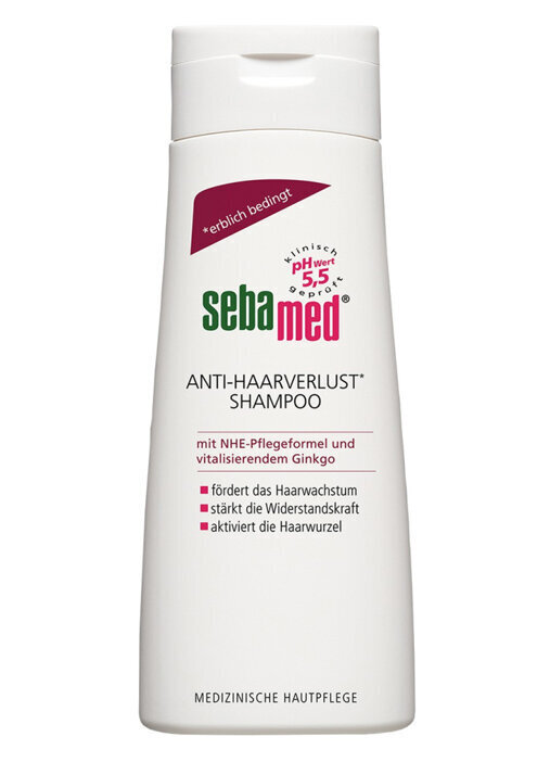 Juuste väljalangemise vastane šampoon Sebamed Hair Care Anti-Hairloss, 200 ml hind ja info | Šampoonid | kaup24.ee