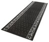 Vaip Hanse Home Basic Floret Black, 80x350 cm цена и информация | Vaibad | kaup24.ee