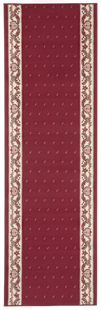 Vaip Hanse Home Basic Floret Red, 80x450 cm цена и информация | Vaibad | kaup24.ee