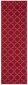 Kitsas vaip Hanse Home Basic Glam 80x200 cm, Red цена и информация | Vaibad | kaup24.ee