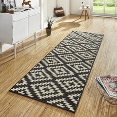 Ковровая дорожка Hanse Home Basic Nordic Black, 80x200 см   цена и информация | Коврики | kaup24.ee