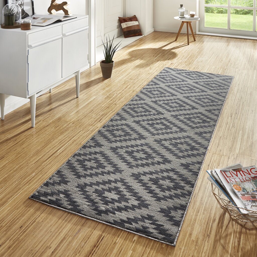 Vaip Hanse Home Basic Nordic Grey 80x200 cm, tumehall цена и информация | Vaibad | kaup24.ee