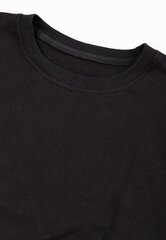 Мужская футболка с дизайнерской лентой, черная цена и информация | Мужские футболки | kaup24.ee