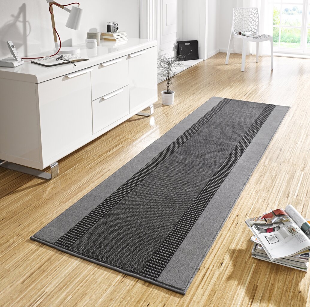 Vaip Hanse Home Basic Band Grey, 80x200 cm hind ja info | Vaibad | kaup24.ee