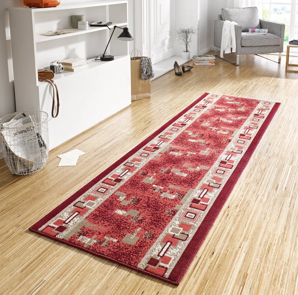 Hanse Home vaip Cube Red, 80x200 cm hind ja info | Vaibad | kaup24.ee