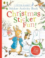 Peter Rabbit Christmas Fun Sticker Activity Book hind ja info | Väikelaste raamatud | kaup24.ee