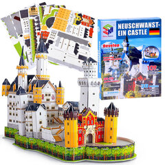 3D pusle Neuschwanstein Castle, 109 o. hind ja info | Pusled | kaup24.ee
