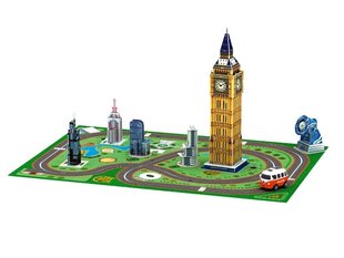 3D pusle Big Ben koos autoga hind ja info | Pusled | kaup24.ee