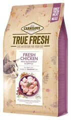 Carnilove True Fresh Cat Chicken kassitoit 4,8kg hind ja info | Kuivtoit kassidele | kaup24.ee