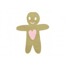Салфетки Gingerbread Man 16x13 cм (1 упаковка / 20 шт.) цена и информация | Праздничная одноразовая посуда | kaup24.ee