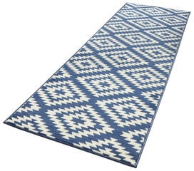 Vaip Hanse Home Basic Nordic Blue, 80x250 cm hind ja info | Vaibad | kaup24.ee