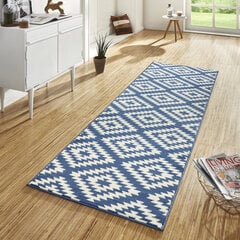 Ковровая дорожка Hanse Home Basic Nordic Blue, 80x250 см   цена и информация | Ковры | kaup24.ee