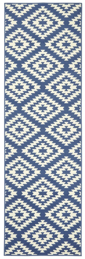 Vaip Hanse Home Basic Nordic Blue, 80x350 cm цена и информация | Vaibad | kaup24.ee