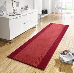 Vaip Hanse Home Basic Band Red, 80x350 cm hind ja info | Vaibad | kaup24.ee