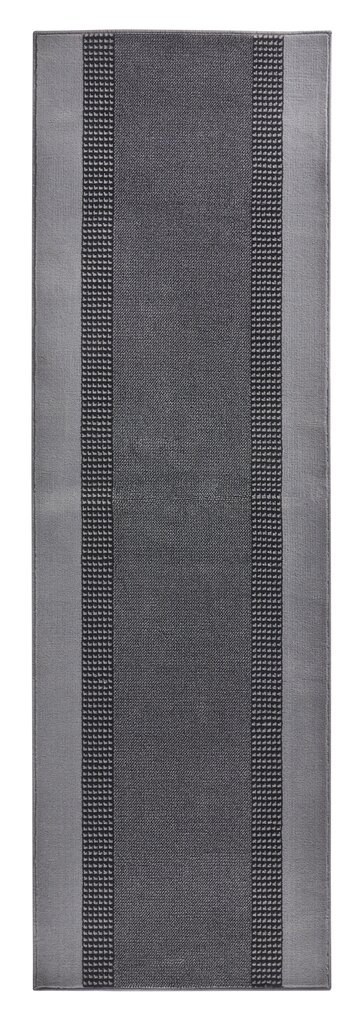 Vaip Hanse Home Basic Band Grey, 80x300 cm цена и информация | Vaibad | kaup24.ee