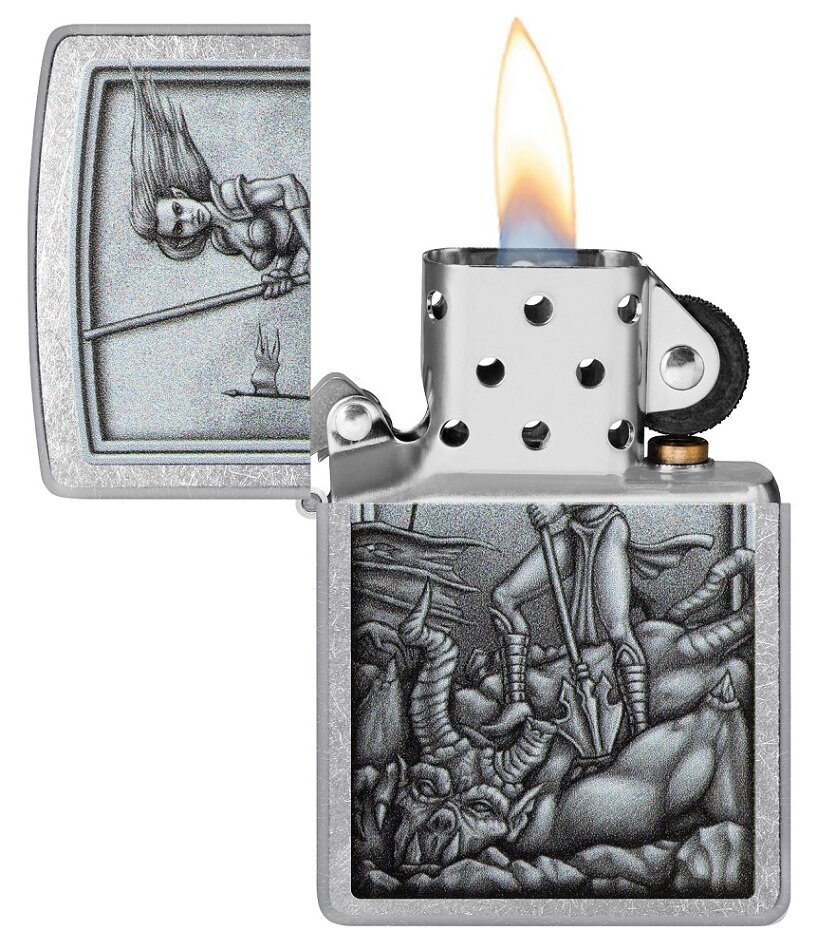 Tulemasin Zippo 48371 Medieval Mythological Design hind ja info | Tulemasinad ja tarvikud | kaup24.ee