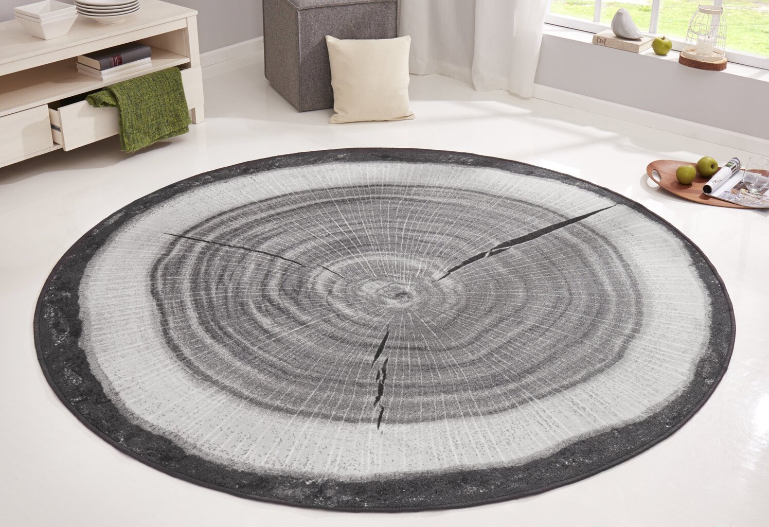 Hanse Home vaip Tree Trunk Grey, 200x200 cm цена и информация | Vaibad | kaup24.ee