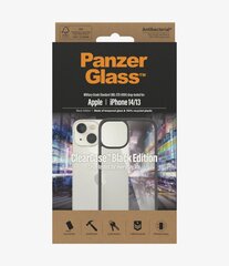 PanzerGlass ClearCase iPhone 15 Pro Max 6.7" D3O 2xMilitary grade czarny|black 1179 цена и информация | Чехлы для телефонов | kaup24.ee