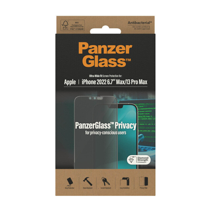 PanzerGlass iPhone 14 Plus/13 Pro Max hind ja info | Ekraani kaitsekiled | kaup24.ee