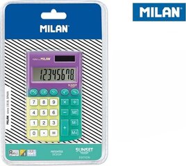 Kalkulaator Milan Pocket Sunset, PVC, kollane цена и информация | Канцелярские товары | kaup24.ee