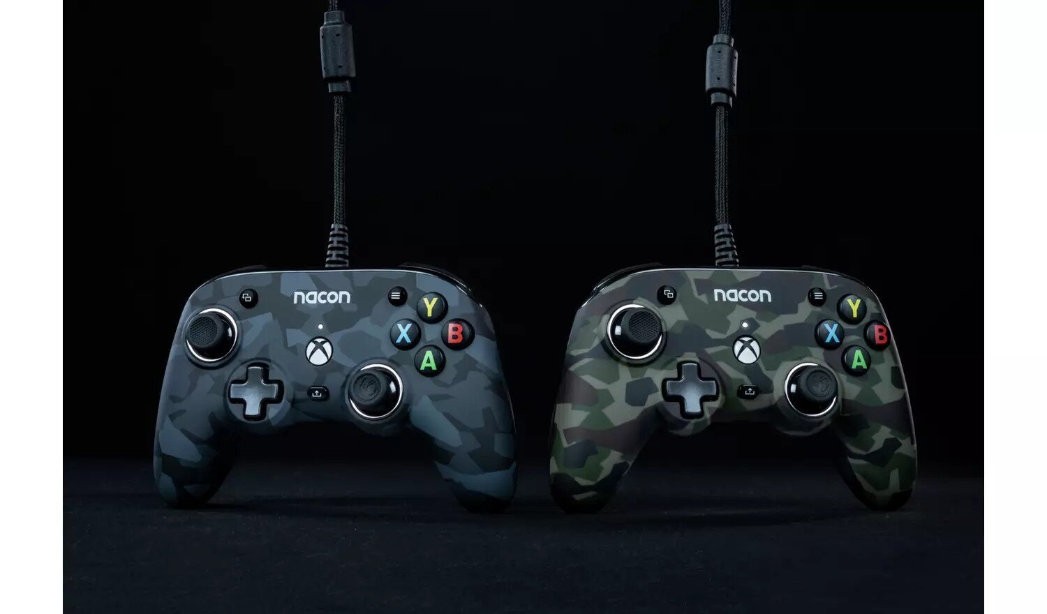 Nacon Pro Compact Xbox X/S & One juhtmega mängupult (Camo Green) hind ja info | Mängupuldid | kaup24.ee