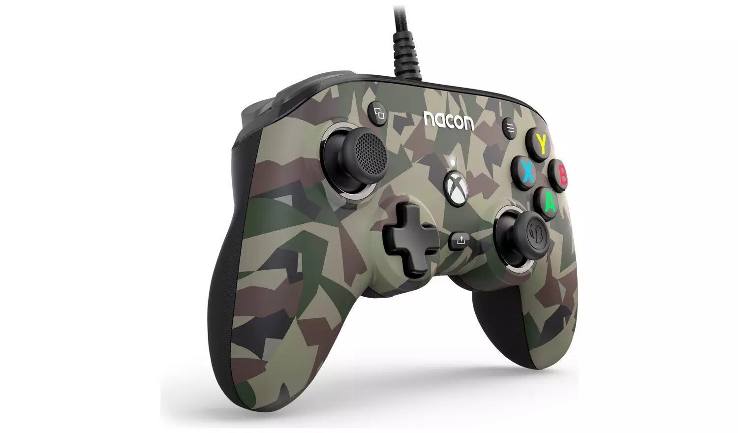 Nacon Pro Compact Xbox X/S & One juhtmega mängupult (Camo Green) цена и информация | Mängupuldid | kaup24.ee