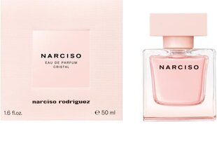 Parfüümvesi Narciso Rodriguez NARCISO Cristal EDP naistele 50 ml цена и информация | Женские духи | kaup24.ee