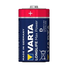 Батарейки Varta Long Life Max Power (2 Предметы) цена и информация | Батерейки | kaup24.ee