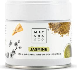 Matcha & Co Jasmine Organic Green Tea Powder 30g цена и информация | Чай | kaup24.ee