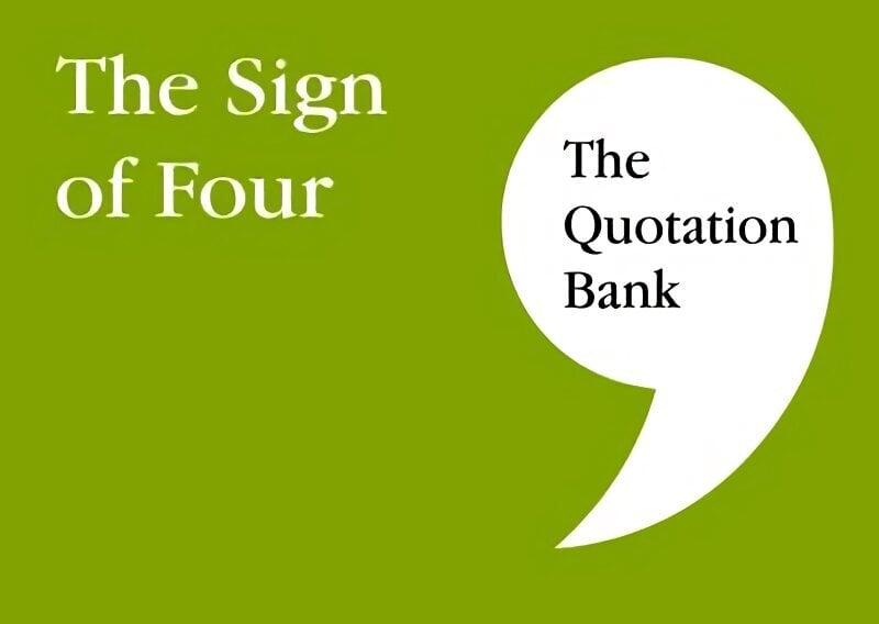 Quotation Bank: The Sign of Four GCSE Revision and Study Guide for English Literature 9-1 цена и информация | Ajalooraamatud | kaup24.ee