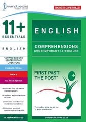 9781912364268: 11plus Essentials English: Comprehensions Contemporary Literature Book 2   (Standard Format) цена и информация | Развивающие книги | kaup24.ee