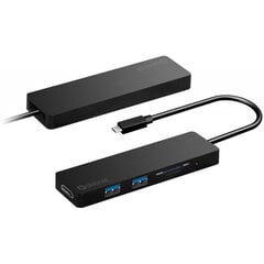 Platinet USB hub Multimedia 5in1 (45278) hind ja info | USB jagajad, adapterid | kaup24.ee