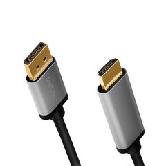 Displayport to HDMI 4K/60Hz, alu, 2m hind ja info | Logilink Autokaubad | kaup24.ee